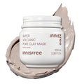 Super Volcanic Clay Mask, Pore Cleansing & Oil Control Face Mask for Oily Skin with AHA, Korean Wash-Off Clay Mask