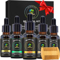 Beard Oil & Comb Set Soften, Smooth/Strengthen, Christmas Stocking Stuffers