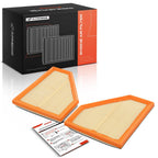 A-Premium 2-PC Engine Air Filter Compatible with BMW