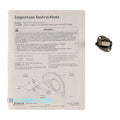 ALLIANCE LAUNDRY SYSTEMS Thermostat-Pink/Wht W/Instr (D510707P)