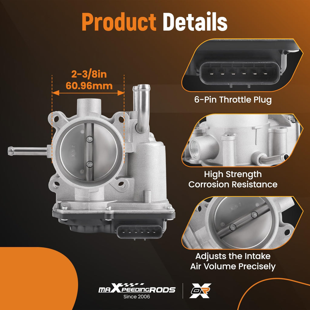 maXpeedingrods Electronic Throttle Body Assembly for Kia Rio Soul 2012-2019