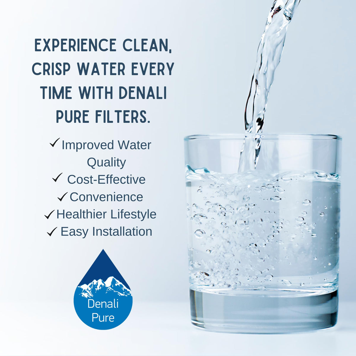 Replacement for Samsung RF266ABBP Refrigerator Water Filter