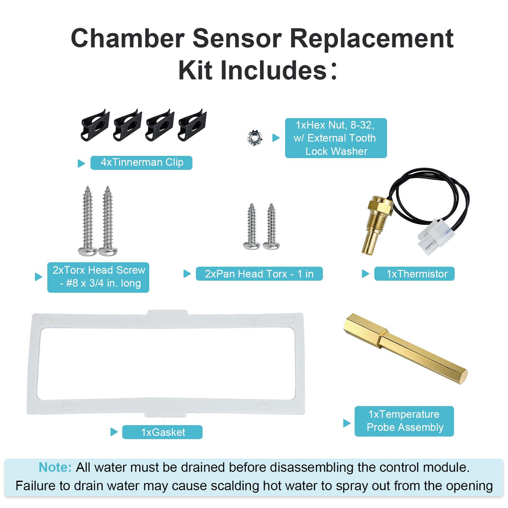 Water Heater Parts SP21046 Water Heater Chamber Sensor Replacement Kit