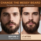 Beard Oil & Comb Set Soften, Smooth/Strengthen, Christmas Stocking Stuffers