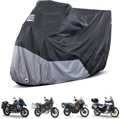 420D Heavy Duty Waterproof Outdoor Motorcycle Cover Side Top Box | Fit Adventure Fit For R1250 GS Tenere 700 KLR 650