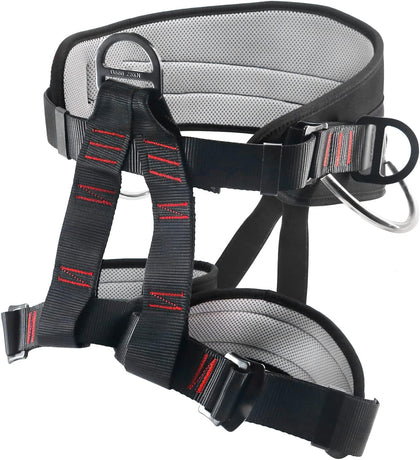 Climbing Harness, Mountaineering Rock Climbing Harness, Half Body Harness for Rappelling Fire Rescuing Tree Climbing