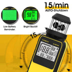 Handheld Anemometer Wind Cup 93MPH, AIOMEST 881M Air Flow Speed Meter Gauge