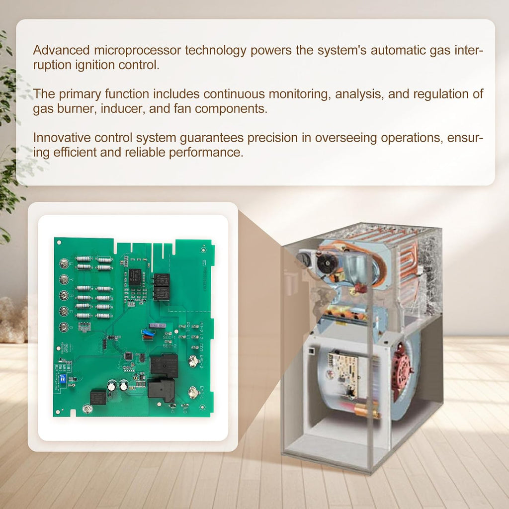 ICM281 Furnace Control Circuit Board Replacement for Carrier CES0110057-00,CES0110057-01,CES0110057-02