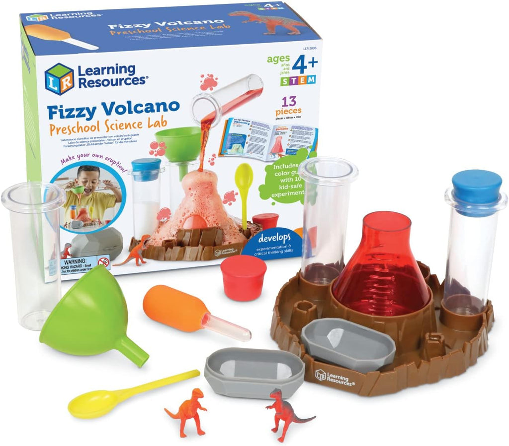 Fizzy Volcano Preschool Science Lab | Preschool Science Kits, Experiments for Kids, STEM Toys, Classroom Must Haves