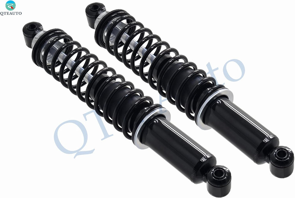 PM Auto Pair of 2 Rear Complete Shock Absorber Kit Compatible With 1995-2007 Dodge Grand Caravan