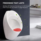 20 Packs Urinal Screen Deodorizer, Cherry Scented Urinal Pads