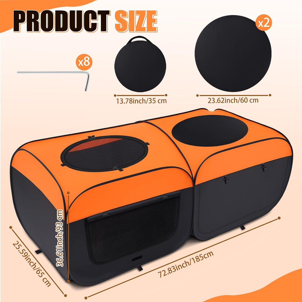Large Chicken Brooder Box for Chick Starter Kit, up to 30 Chicks