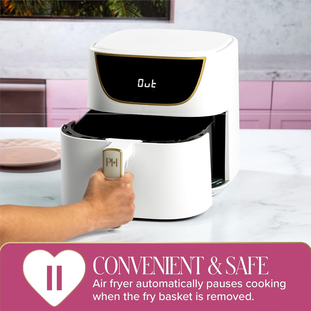 6-Quart Air Fryer, Nonstick Basket Made Without PFAS, Touchscreen, 8-in-1 (Fry, Roast, Broil, Bake, Reheat, Keep