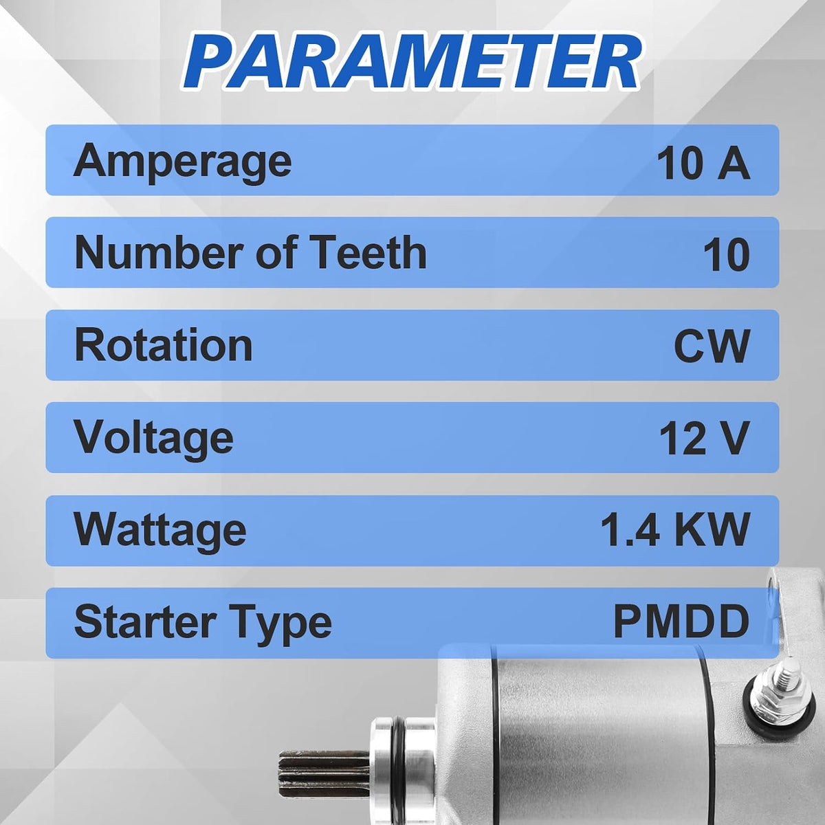 Starter Motor SMU0297
