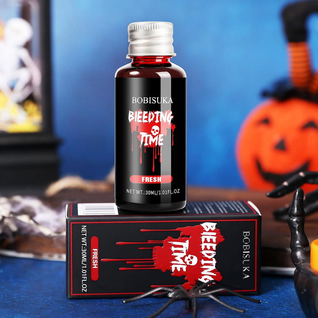 Realistic Fake Blood, Long-Lasting SFX Makeup (Fresh, 30ml)