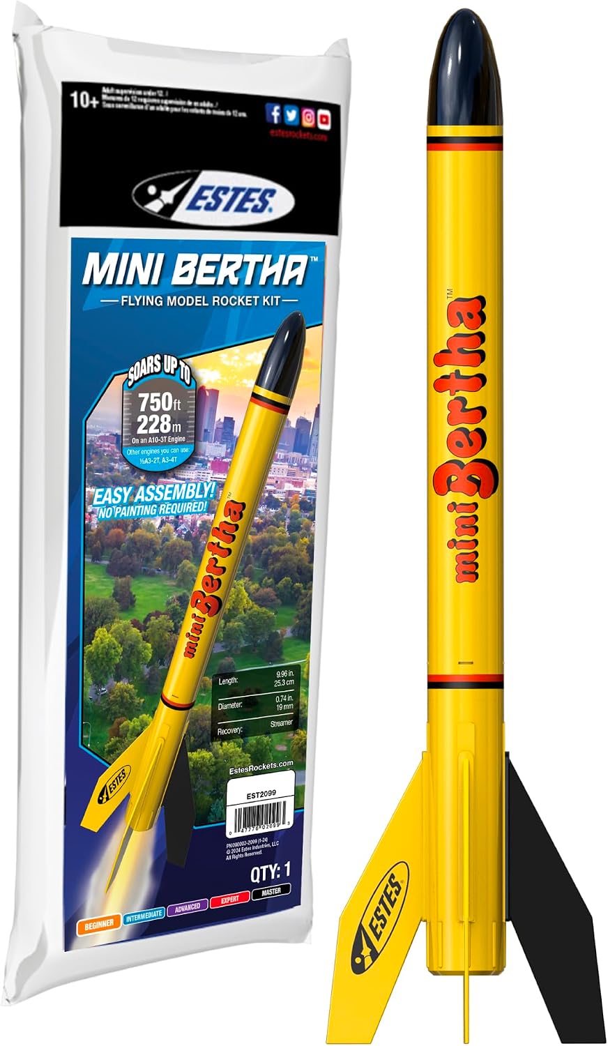 002099 Mini Bertha Model Rocket