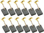12 Pack Carbon Brushes For Makita CB318 CB330 Angle Grinder