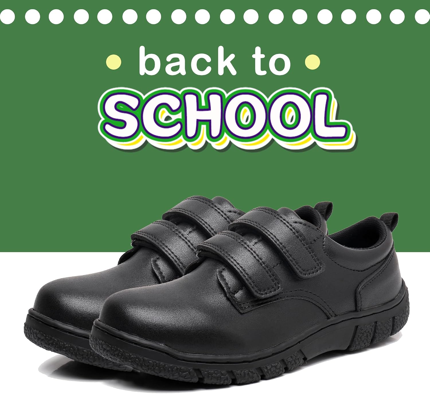 Boys School Shoes Dress Shoes Oxford Loafers Toddler-Big Kid | Toddler/Little Kid/Big Kid,Breathable Lining,Church &