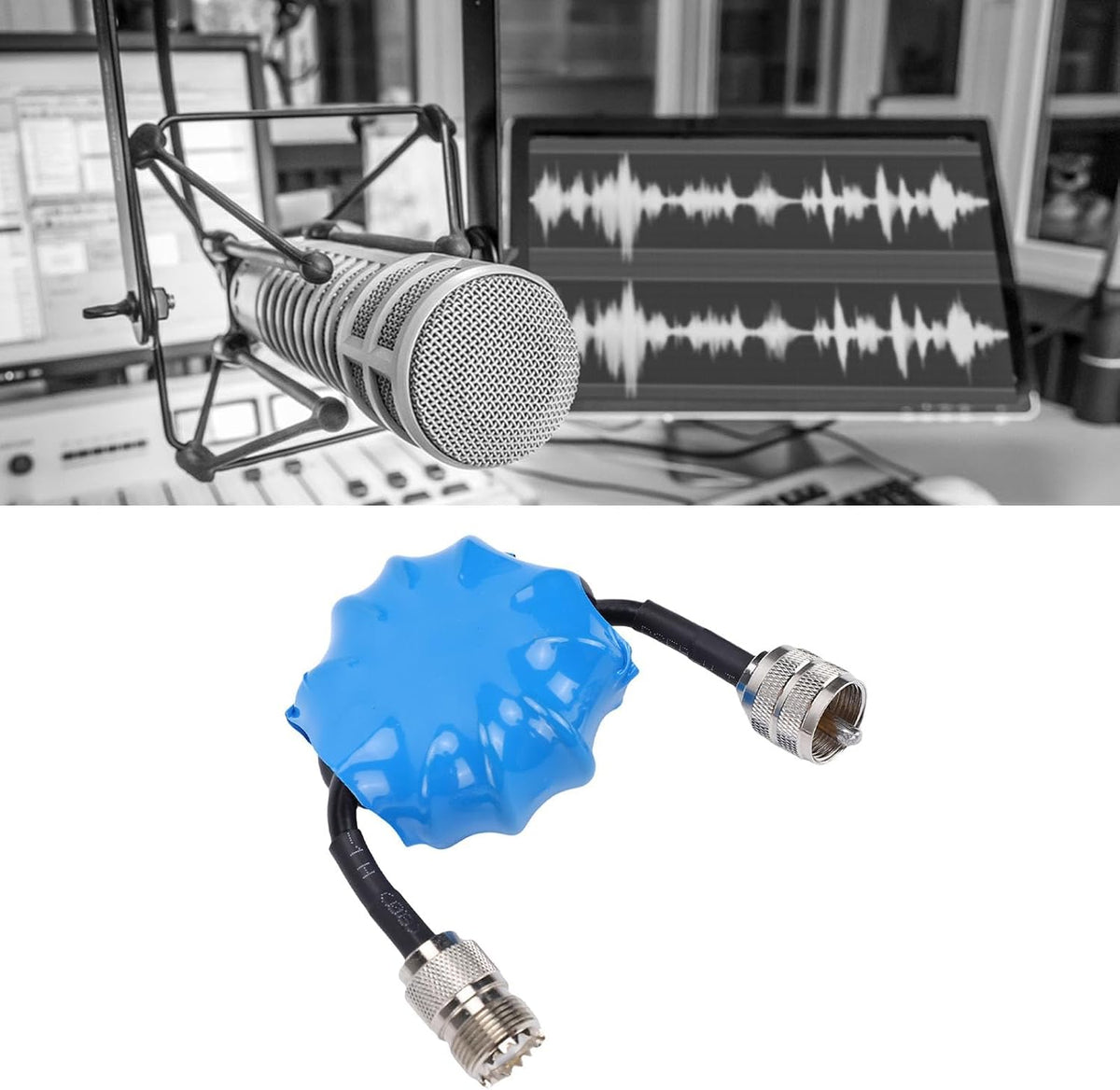Fafeicy Shortwave Choke Magnetic Ring, 1.8-30MHz 1:1 Current Balun