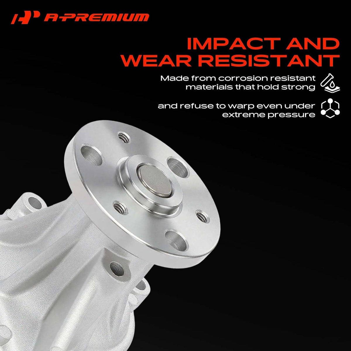 A-Premium Water Pump Compatible with Honda Civic 2012-2015 Acura ILX, 1.8L 2.0L, with Gasket
