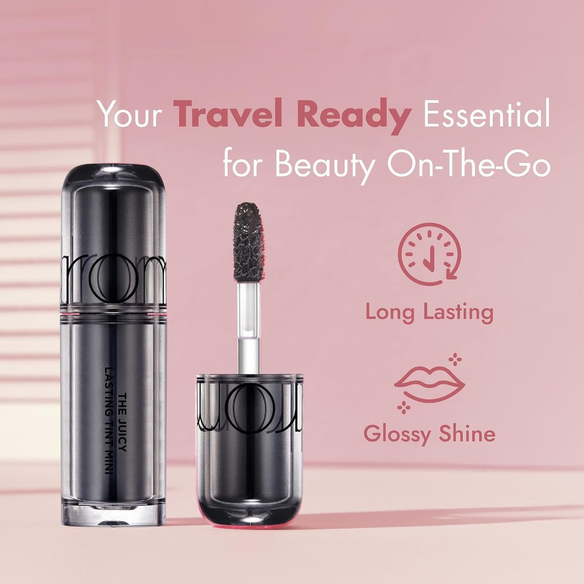 The Juicy Lasting Tint Mini | Glossy Lip Tint | Blackberry | 1oz