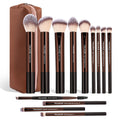 13 PCS Makeup Brushes Professional Make Up Brushes Premium Synthetic Powder Concealers Brushes Travel Makeup Brush
