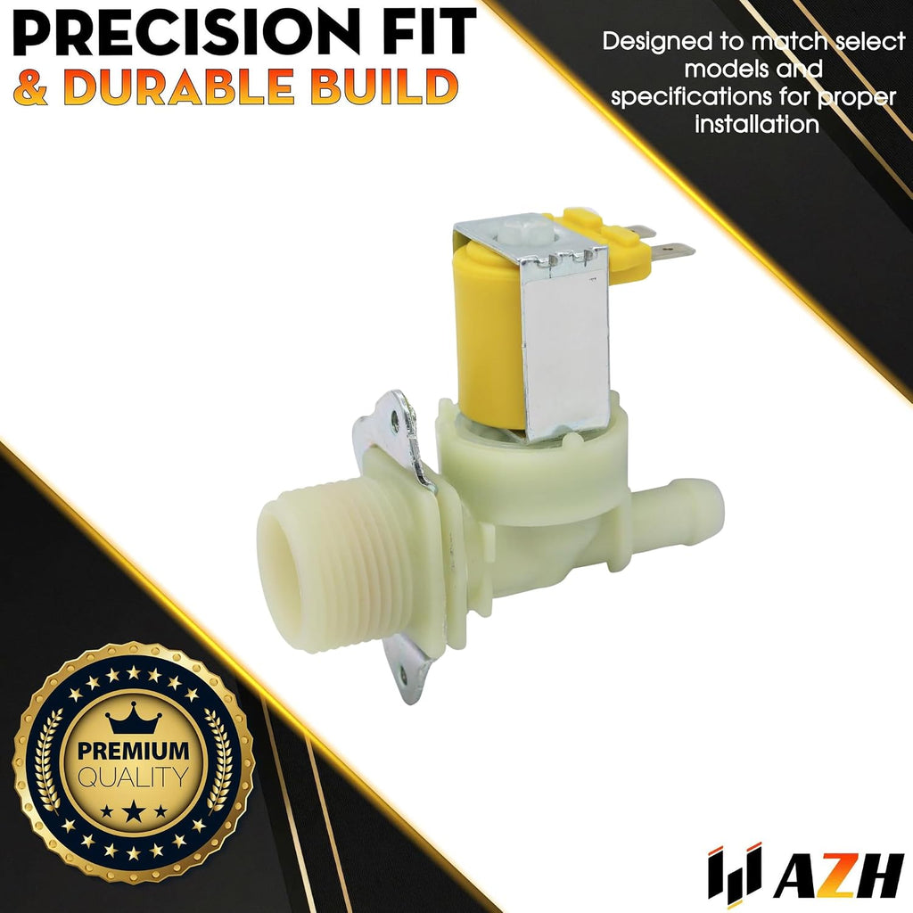 Water Inlet Valve Replacement for Samsung DW50T6060US DW60R2014AP DW60R2014US DW80CG4021SRAA DW80CG4021WQAA DW80CG4051SRAA Dw80cg4051sraa Dishwasher