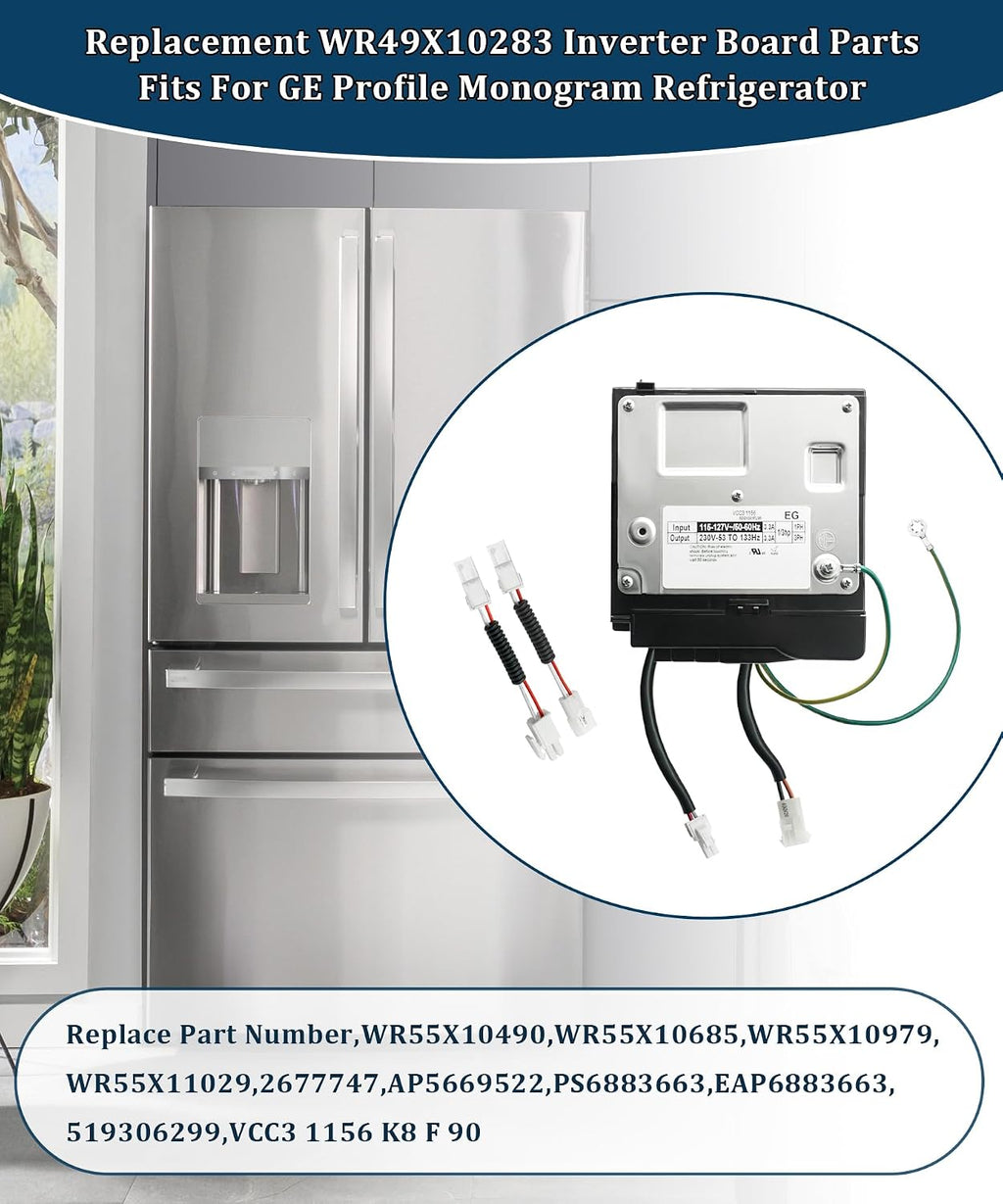 WR49X10283 Refrigerator Inverter Board