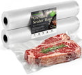 Vacuum Sealer Bags Rolls, Kitchen Essentials, 11inx20ft, 2 Pack