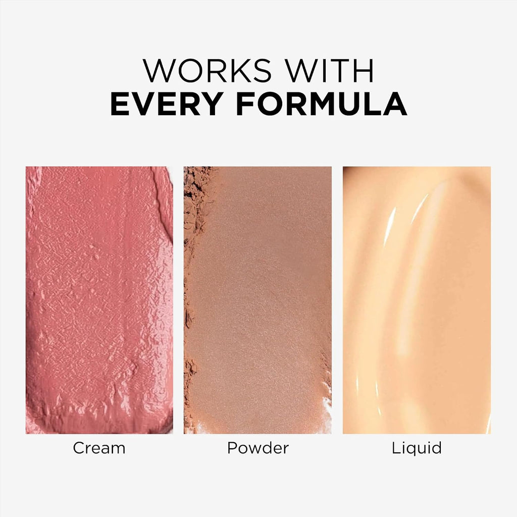 Beauty Kabuki Foundation Brush For Applying Powder, Foundation, Bronzer, Blush, and Mineral Make up, Soft Bristles