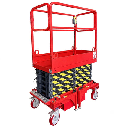22 FEET MAX Lift Electric Scissor Lift MAN Lift 660 lb Cap.