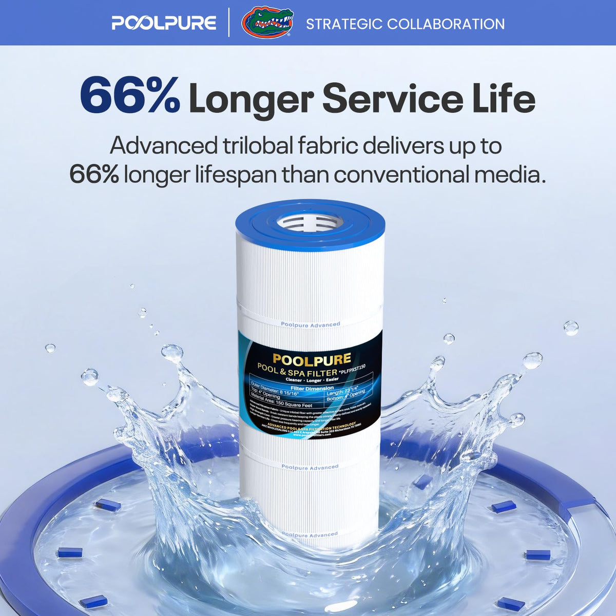 PXST150 Pool Filter Replaces Hayward X-Stream CC1500 1PACK