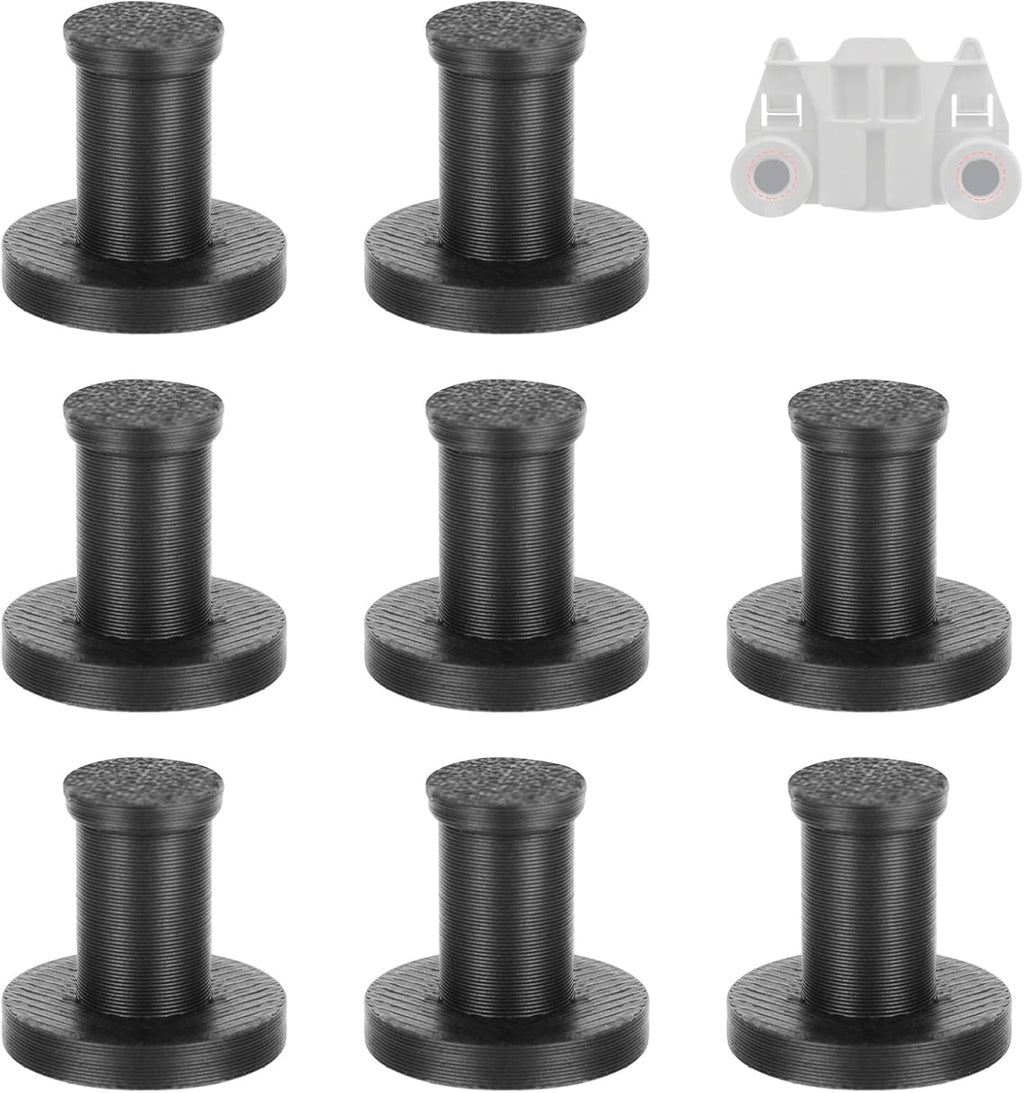 Dishwasher Rack Wheel Retention Pin For Maytag, Whirlpool, Kenmore, Kitchenaid Dishwasher Wheel AP5983730, PS11722152, W10195416V -8 PCS