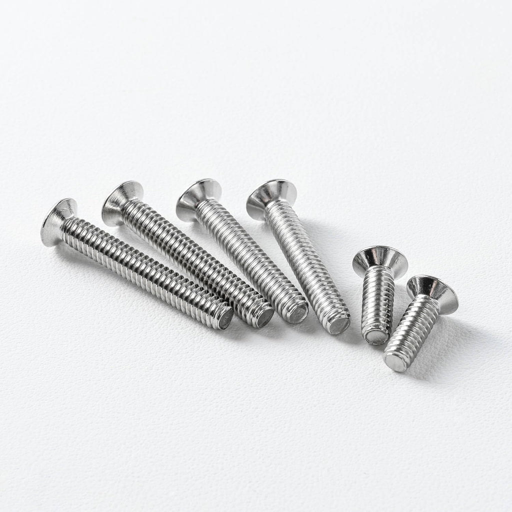 #10-24 x 1'' (50Pack) Flat Head Machine Screw, Phillips Drive, 304 Stainless Steel 18-8, Bright Finish, Fully Machine Thread