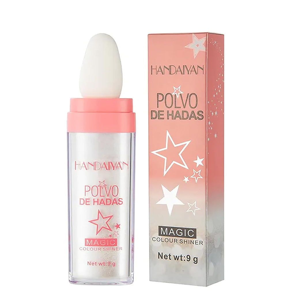 Face Body White Highlighter Contour Powder Makeup