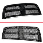 SAIQINGSP Gloss Black Front Grille for 2013-2018 RAM 2500 3500 Longhorn