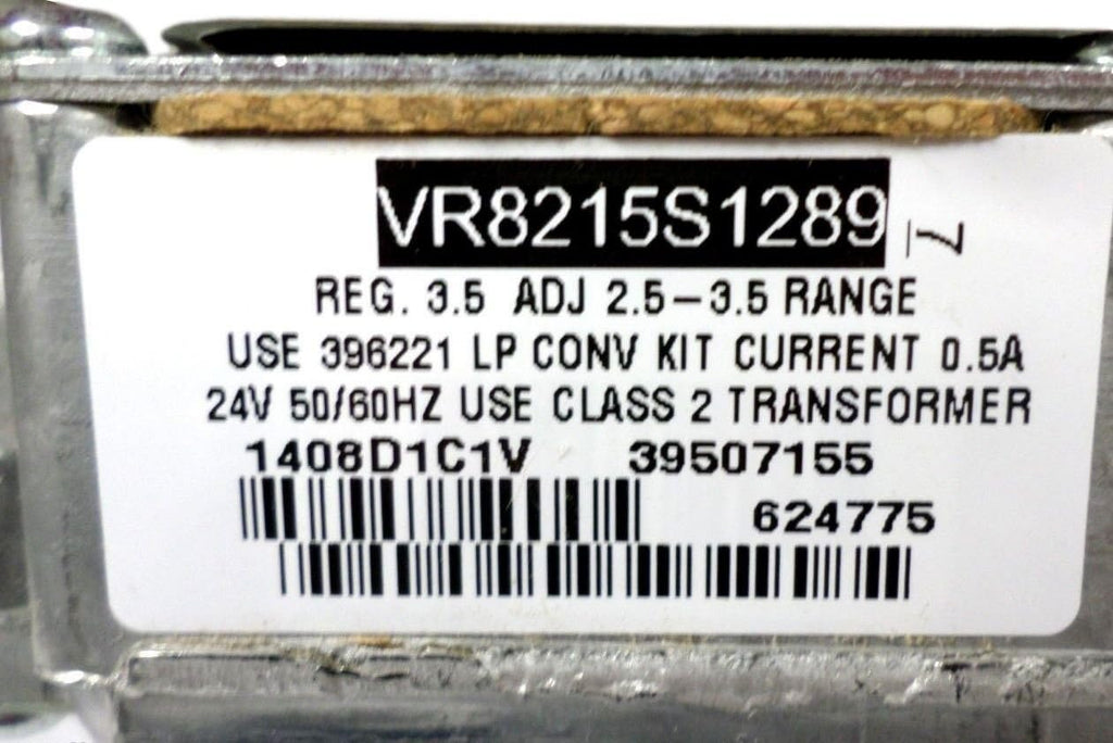 Nordyne 624775 VR8215S1289 Gas Valve DSI