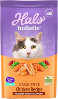 Holistic Indoor Dry Cat Food, Cage-Free Chicken Recipe, 3 lb