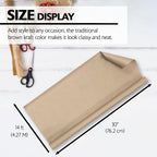 Natural Kraft Wrapping Paper Roll, 30 in x 14 Ft