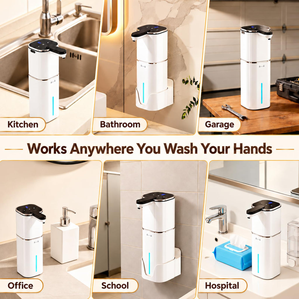 Automatic Liquid Soap Dispenser, Touchless Hands Free for Bathroom Kitchen