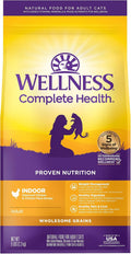 Complete Health Adult Dry Cat Food for Indoor Cats, Natural, Wholesome Grains Kibble, Chicken Recipe, 5 lb Bag