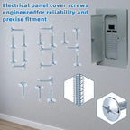 Electrical Panel Screws for Square D S106, Load Center Cover Screws 20 Pack