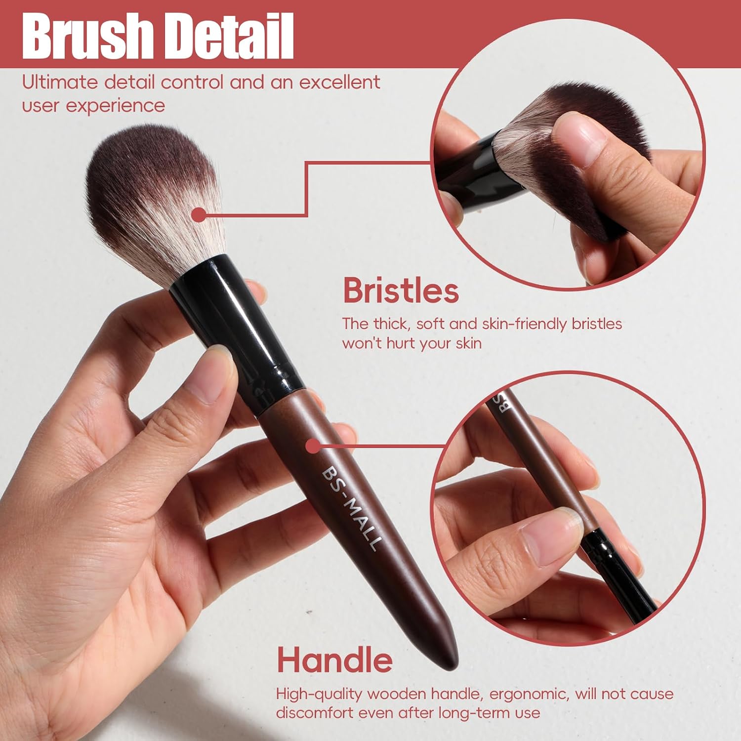 Professional Makeup Brush Set 28 Pcs With Travel Makeup Bag,Concealer Brush, Foundation Brush, Blush Brush, 4 Pcs