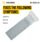 Dryer Lint Filter Screen for Whirlpool WGD5010LW3