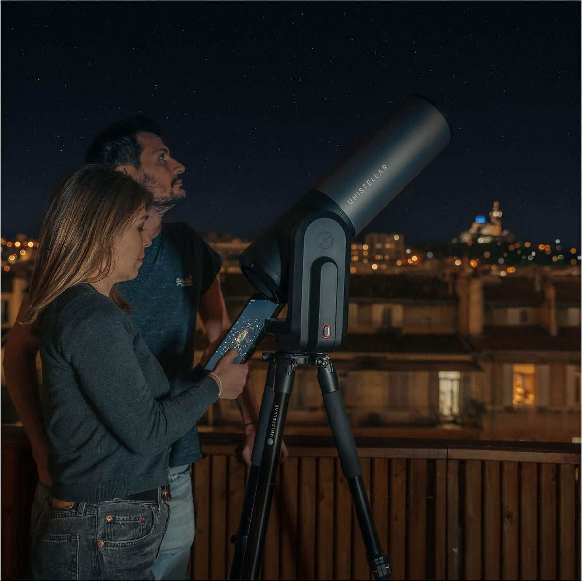 Smart Telescope (no Eyepiece), 114mm f/4 (450mm) Digital & Computerized, App-Controlled