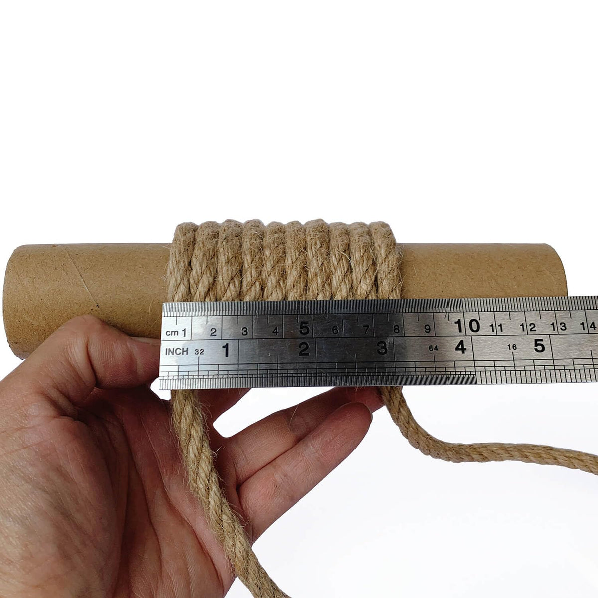 8mm Jute Rope, 164 Feet Braided Heavy Duty Twine, Thick Jute Twine Rope for Cat Scratch Post, Craft,DIY Artwork