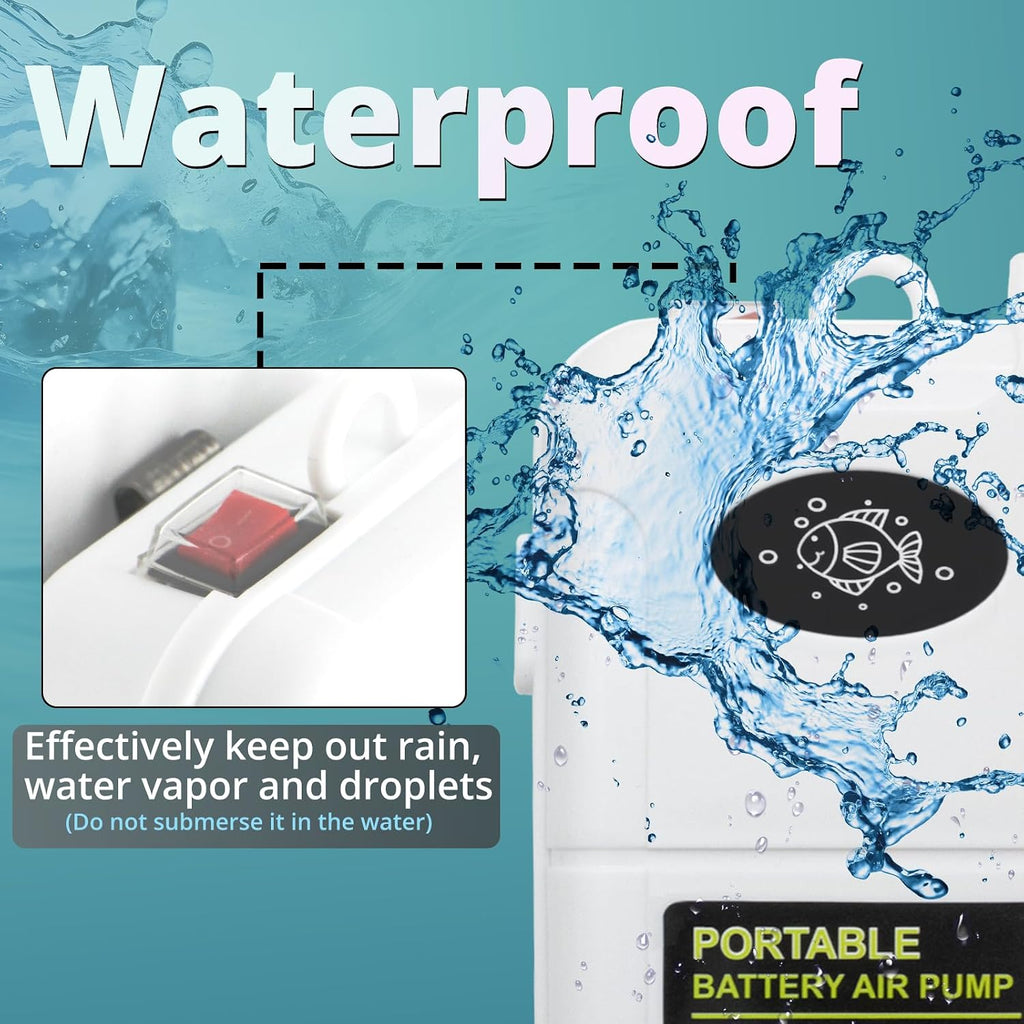 Mini Aquarium Battery Air Pump for Fish Tanks
