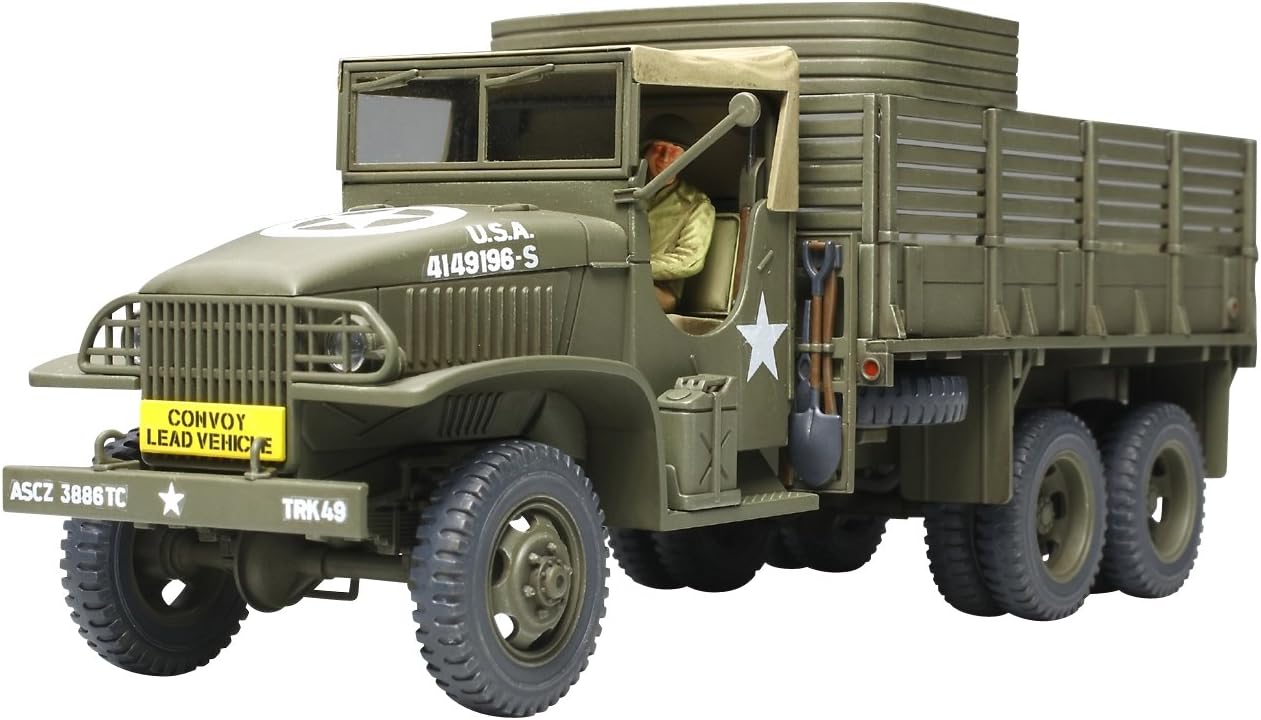 Models US 2 1/2 Ton 6x6 Cargo Truck Model Kit