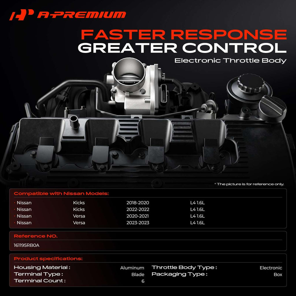A-Premium Electronic Throttle Body Compatible with Nissan