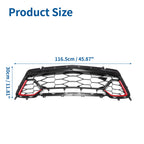 X AUTOHAUX Front Lower Bumper Kidney Grille for Chevy Camaro 17-18 84040593